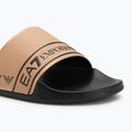 EA7 Emporio ArmaniWater Sports Tape žabky black / gold 7