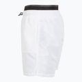 Pánske plavecké šortky EA7 Emporio Armani Logo Tape Boxer White 3