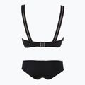 Dámske dvojdielne plavky EA7 Emporio Armani Logo Tape Bikini Top black 2