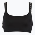 Dámske dvojdielne plavky EA7 Emporio Armani Logo Tape Bikini Top black 3
