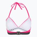 Dámske dvojdielne plavky EA7 Emporio Armani Logo Tape Bikini Triangle neon pink 4