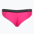 Dámske dvojdielne plavky EA7 Emporio Armani Logo Tape Bikini Triangle neon pink 7
