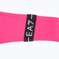 Dámske dvojdielne plavky EA7 Emporio Armani Logo Tape Bikini Top neon pink 8