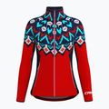 Dámska trekingová mikina Crazy Wonder Magic norway red wool