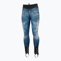 Nohavice Crazy Hugo Printed print yellow scottish
