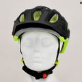 Detská cyklistická prilba Alpina Carapax black neon/yellow 9