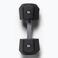 Činka Centr Urethane Dumbbell Centr x Hyrox 15 kg black 2