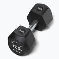 Činka Centr Urethane Dumbbell Centr x Hyrox 17,5 kg black