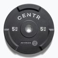 Bumperové závažie Centr Olimpijski Centr x Hyrox Interlocking Bumper Plate 2 pcs black