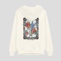 Pánska mikina Kaotiko Bird ivory 2