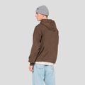 Pánska mikina Kaotiko Washed Vancouver Society brown 2