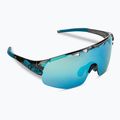 Cyklistické okuliare Tifosi Sledge Lite Clarion crystal smoke/clarion blue/ac red/clear 2