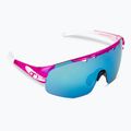 Cyklistické okuliare Tifosi Sledge Lite Clarion crystal pink/clarion blue/ac red/clear 2