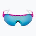 Cyklistické okuliare Tifosi Sledge Lite Clarion crystal pink/clarion blue/ac red/clear 4