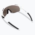 Cyklistické okuliare Tifosi Sledge Lite matte white/smoke/ac red/clear 3
