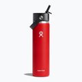 Termofľaša Hydro Flask Wide Flex Straw 710 ml červená W24BFS612