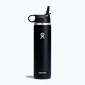 Termofľaša Hydro Flask Wide Flex Straw 710 ml čierna W24BFS001