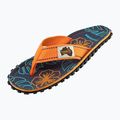 Žabky Gumbies Islander orange hibiscus 9