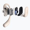 Bezdrôtové slúchadlá Béžové  Shokz OpenFit 9