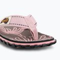 Žabky Gumbies Islander palm leaf pink 7