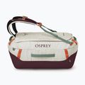 Cestovná taška Osprey Transporter Duffel 40 l mystery white/moody burgundy