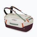 Cestovná taška Osprey Transporter Duffel 40 l mystery white/moody burgundy 2