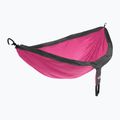 Turistická hojdacia sieť ENO DoubleNest charcoal/fuchsia