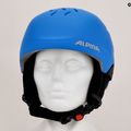 Detské lyžiarske prilby Alpina Pizi blue matt 11
