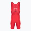 Pánska kombinéza Nike Grappler Elite Singlet scarlet/white 2