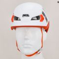 Lezecká prilba Petzl Meteor bielo-oranžová A071AA02 15