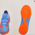 Detské kopačky PUMA Future Match TT+Mid JR modré/oranžové 107197 01 16