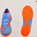 Detské kopačky PUMA Future Match IT+Mid JR modré/oranžové 107198 01 18