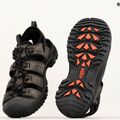 KEEN Targhee III pánske sandále sivé/čierne 10