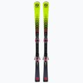 Völkl RACETIGER SL MASTER + XComp 16 GW Master zjazdové lyže black/yellow 121021