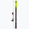 Völkl RACETIGER SL MASTER + XComp 16 GW Master zjazdové lyže black/yellow 121021 2