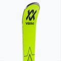 Völkl RACETIGER SL MASTER + XComp 16 GW Master zjazdové lyže black/yellow 121021 8