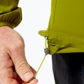 Rab Borealis pánska softshellová bunda zelená QWS-35 8
