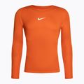 Pánske termo tričko s dlhým rukávom Nike Dri-FIT Park First Layer LS safety orange/white