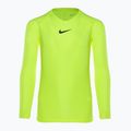 Detské termo tričko s dlhým rukávom Nike Dri-FIT Park First Layer volt/black