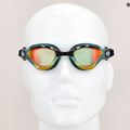 Arena plavecké okuliare Cobra Tri Swipe Mirror yellow copper/army 002508/360 10