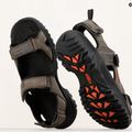 Keen Targhee III Open Toe sivé pánske trekingové sandále 122424 15