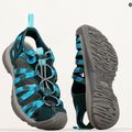 Dámske trekingové sandále Keen Whisper Sea Moss blue 127362 18