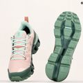Dámske trekové topánky On Cloudwander Waterproof pink-green 7398278 11