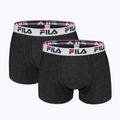 Pánske boxerky FILA FU5016/2 anthracite melange 5