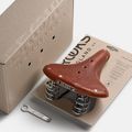 Cyklistické sedlo Brooks England B67 Short honey 8