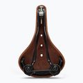 Cyklistické sedlo Brooks England Flyer Carved black 2