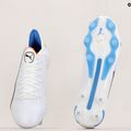 PUMA King Ultimate FG/AG pánske kopačky puma white/puma black/blue glimmer/ultra orange 19