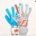 Brankárske rukavice Reusch Pure Contact Aqua 6026 sivé 5270400-6026 11