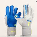 Reusch Attrakt Gold Evolution Cut šedé brankárske rukavice 5270139-6006 10