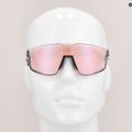 Cyklistické okuliare Julbo Fury Reactiv 1-3 High Contrast matná biela/priesvitná sivá 6